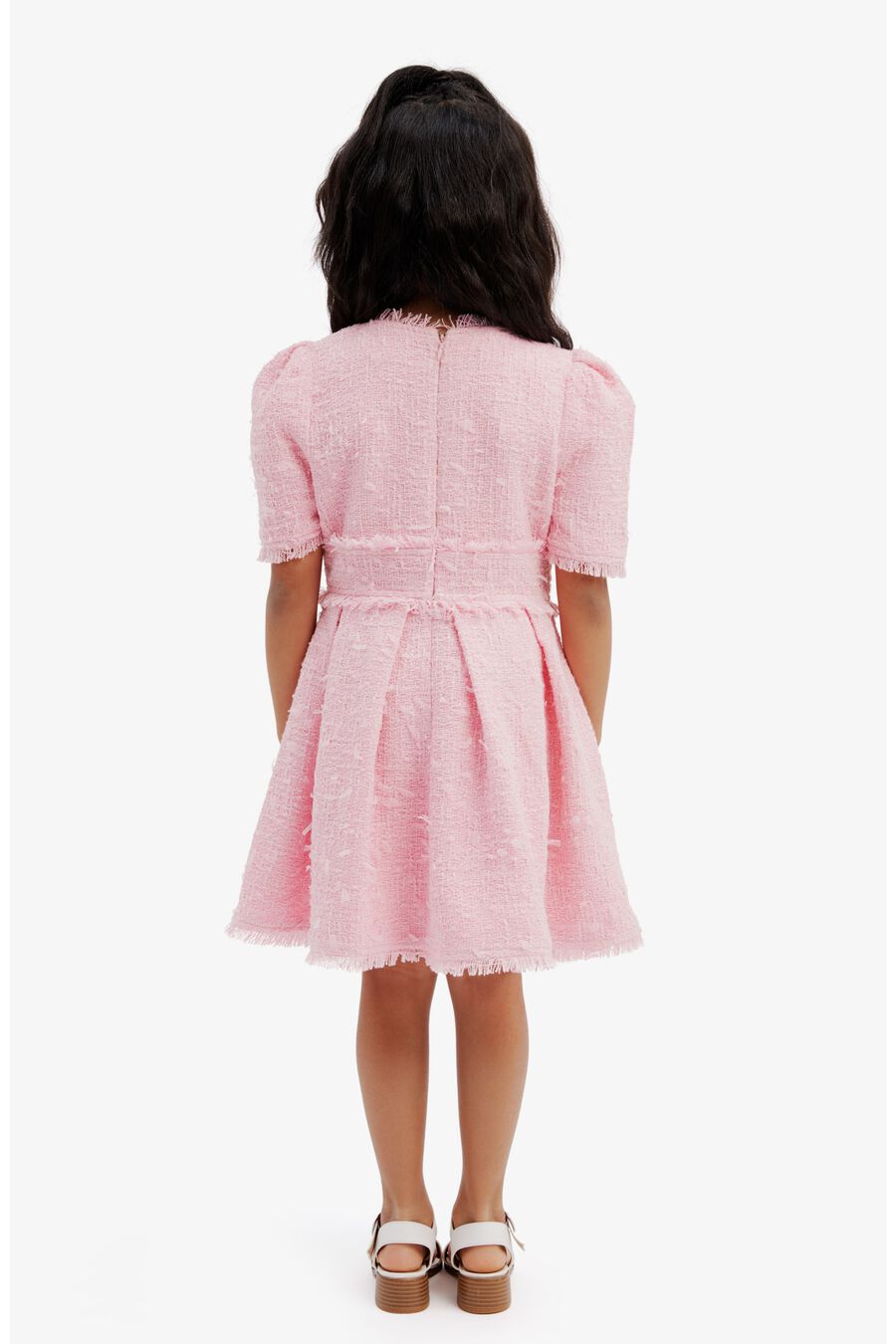Girls Brielle Boucle Dress