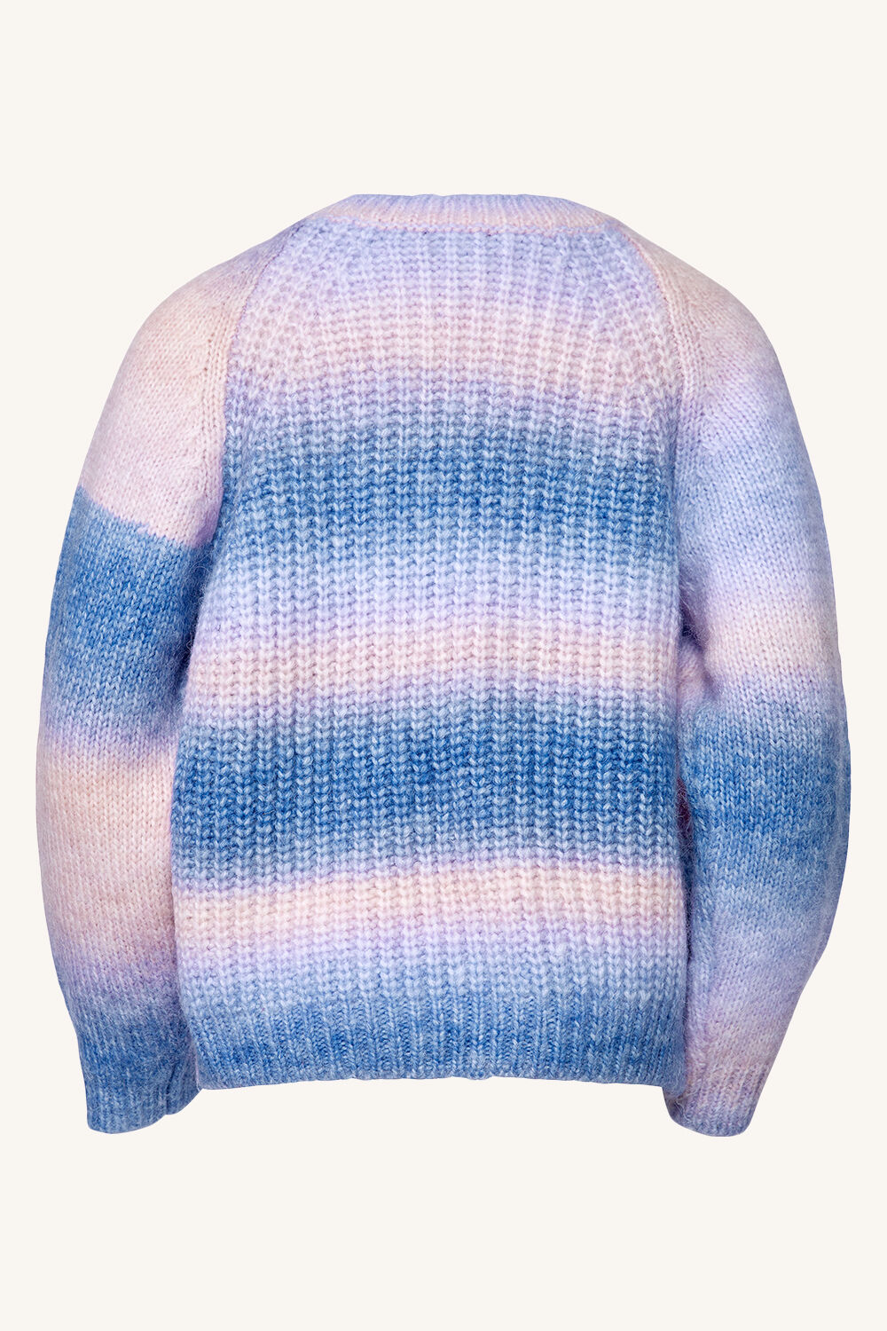 GIRLS MIKA STRIPE JUMPER in colour JET SET
