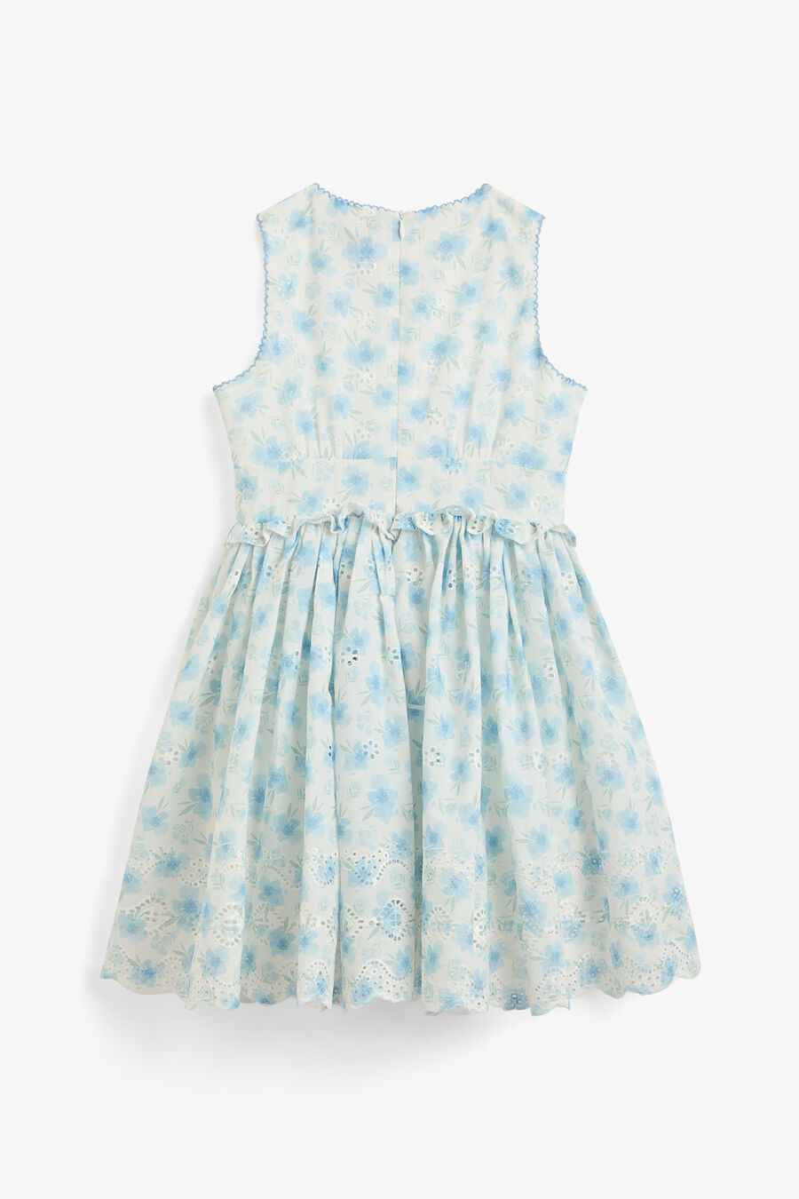 ANNIE FLORAL MINI DRESS in colour BLUE FLORL