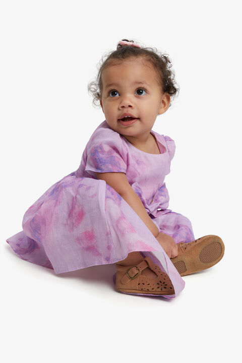 MARLA FLORAL MINI DRESS in colour ULTRA VIOLET