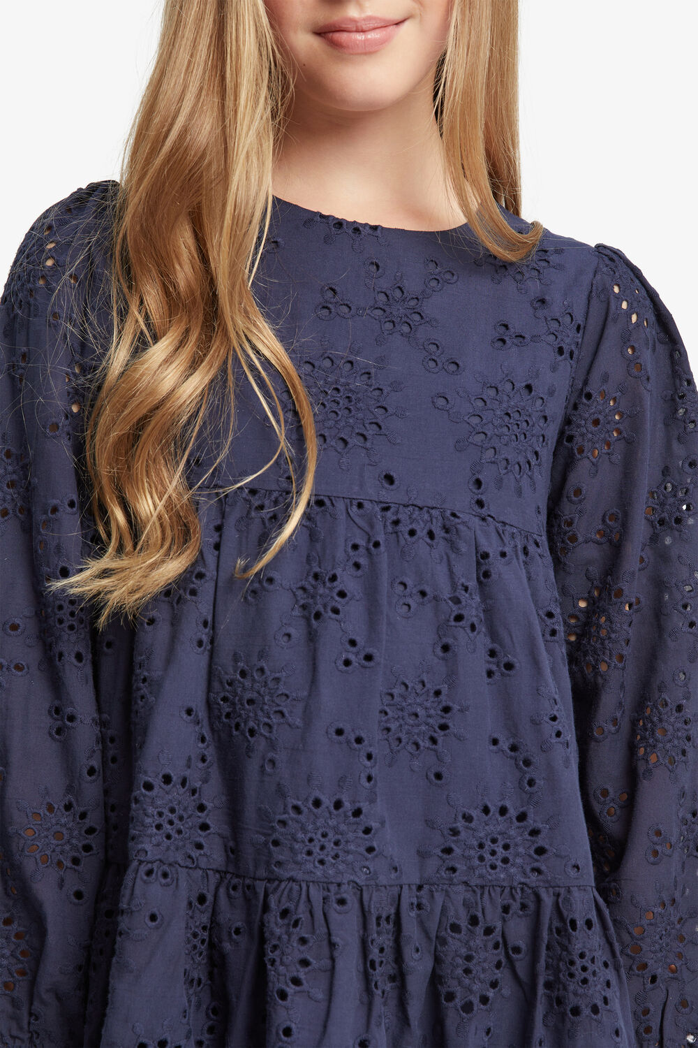 Girls ARIANNA MINI DRESS in colour BLACK IRIS