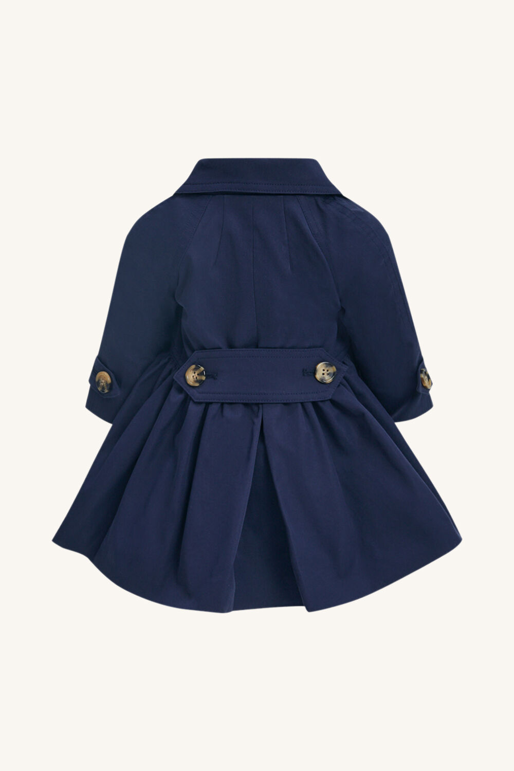 Baby girls clearance navy coat