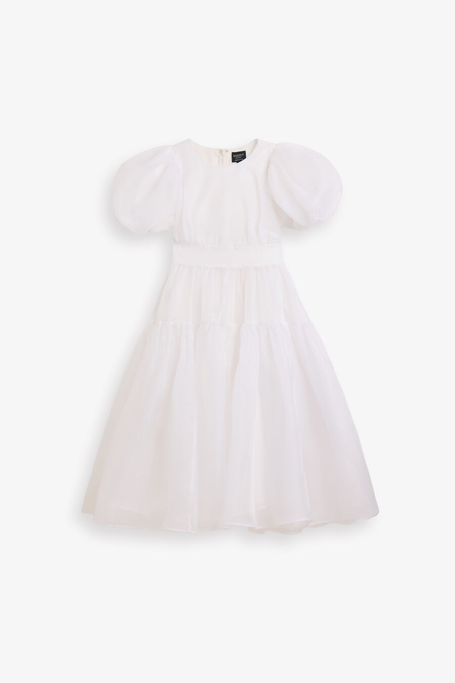 Girls Zoe Organza Midi Dress