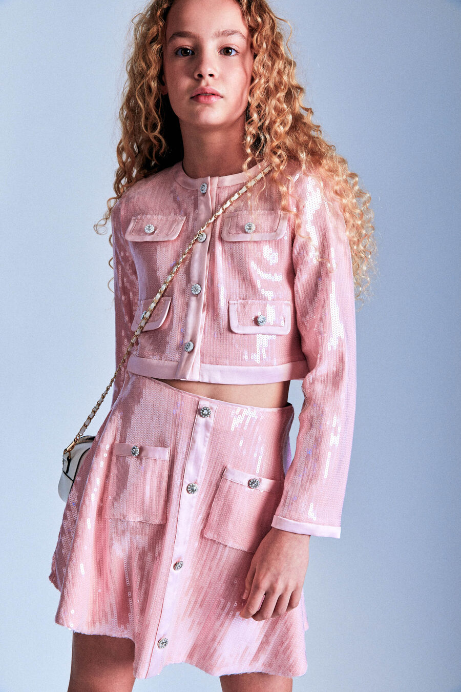 Girls Noah Sequin Jacket