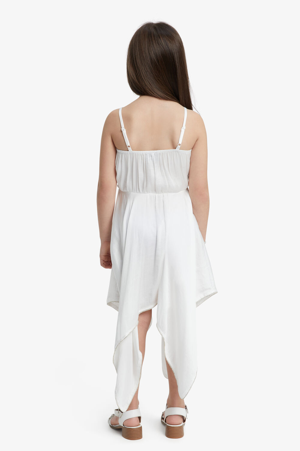 DIVYA HANKY DRESS in colour BRIGHT WHITE