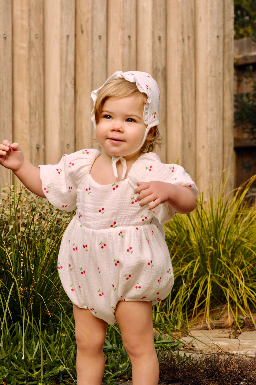 Baby Ellory Cherry Tie Grow