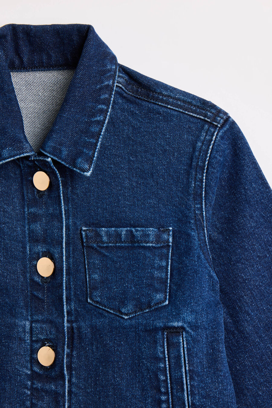 LORENZO DENIM SHIRT in colour Dark