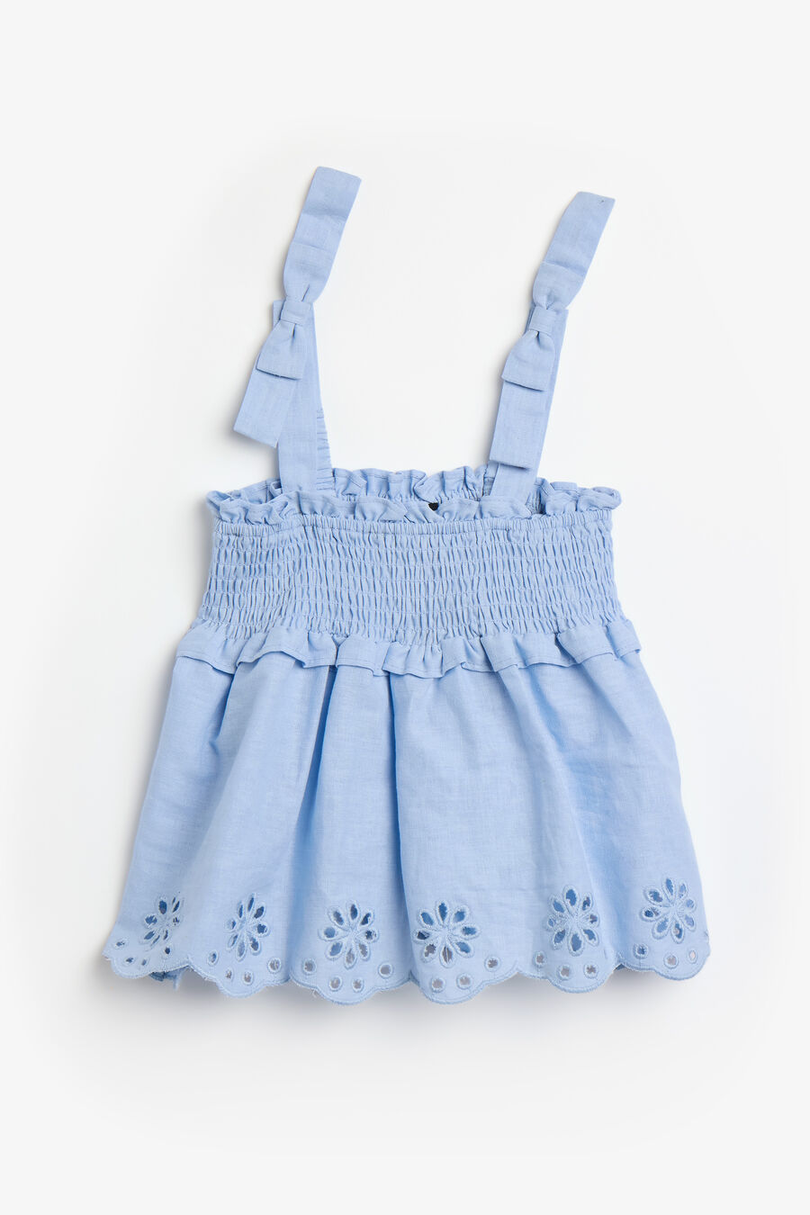 ALINA LINEN SET in colour Blue