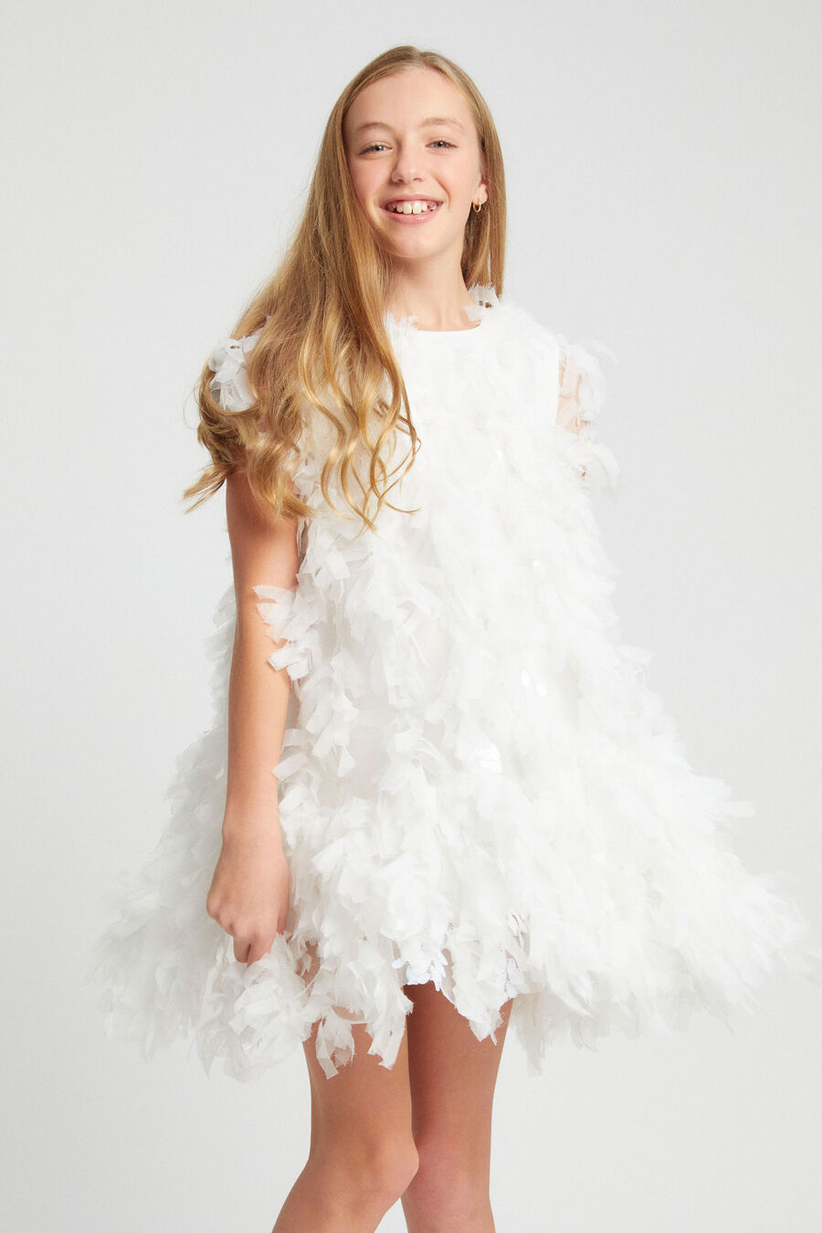Girls Mallory Tiered Dress