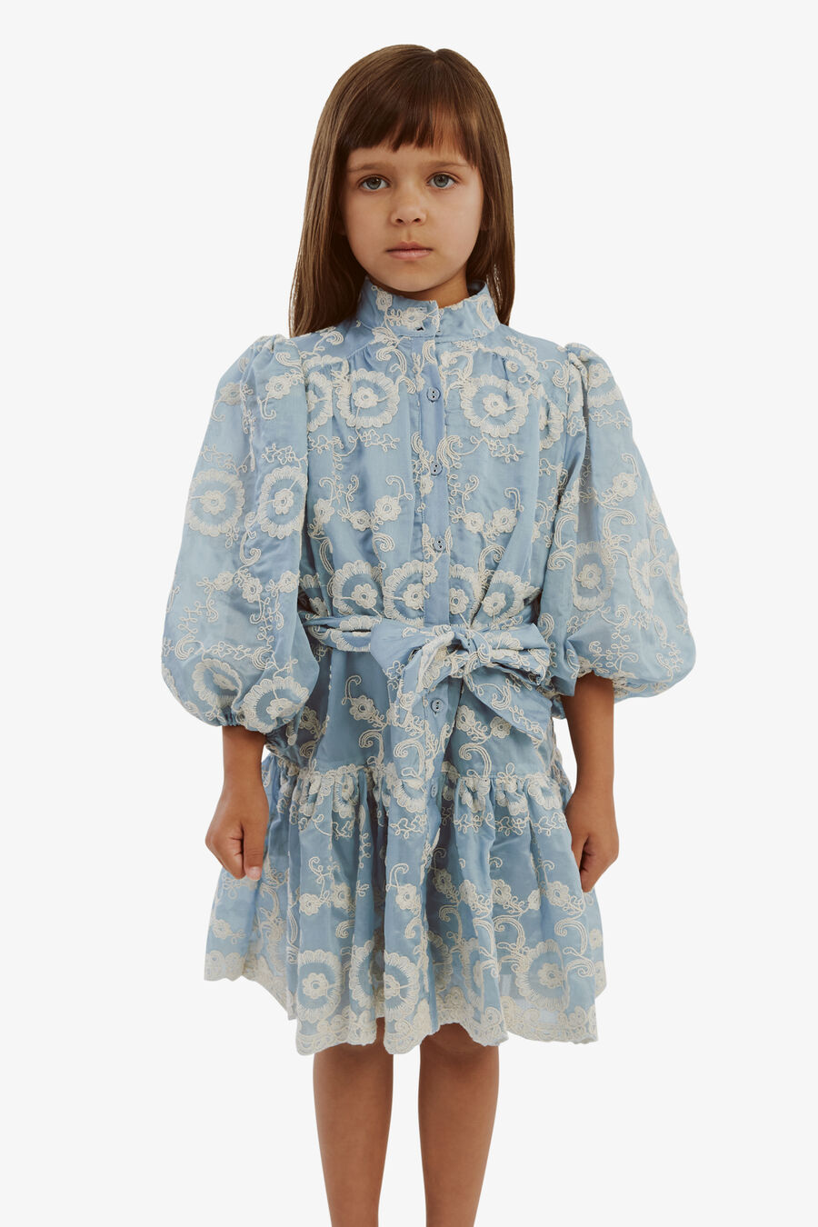 Girls Mila Mini Shirt Dress