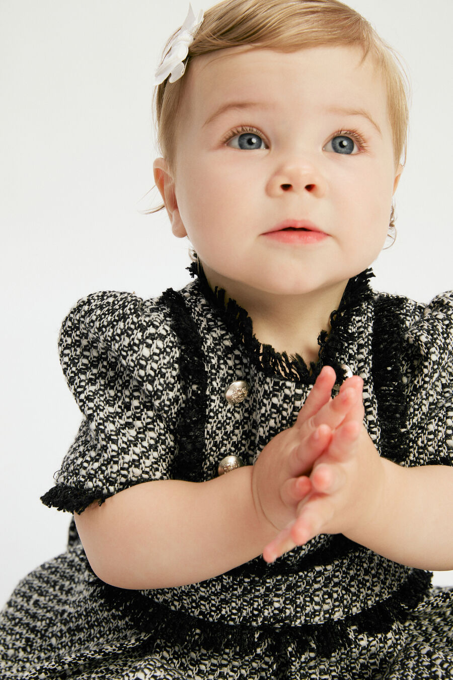 Baby Delfina Boucle Dress