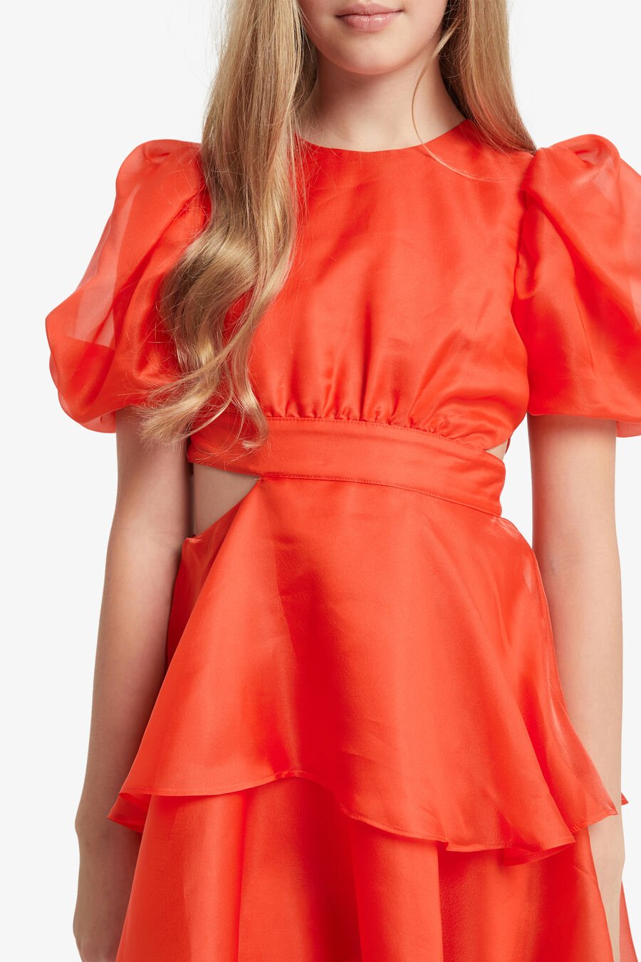 Girls Enya Organza Mini Dress