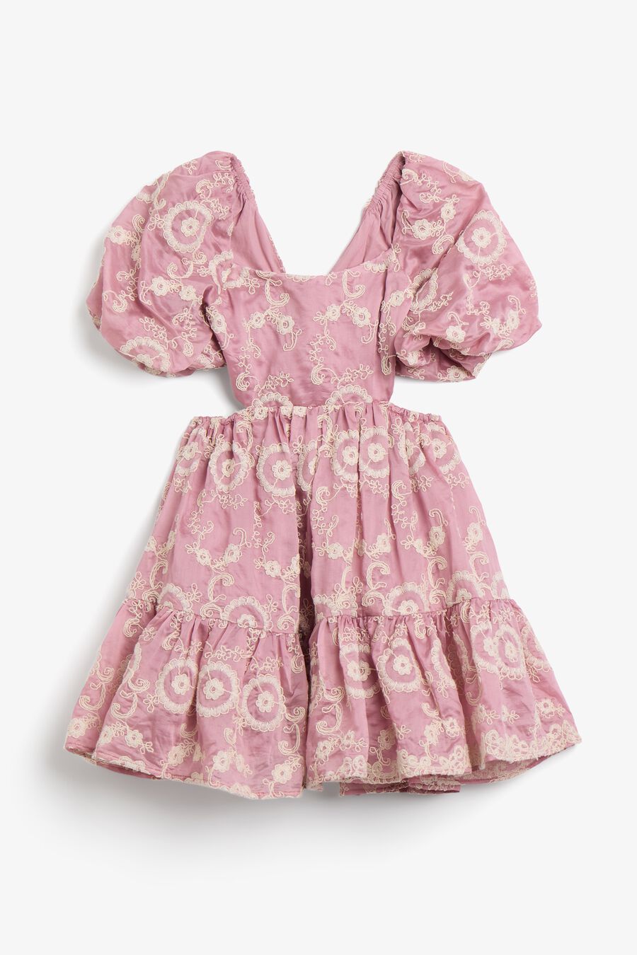 ELLE MINI DRESS in colour Dusty Pink