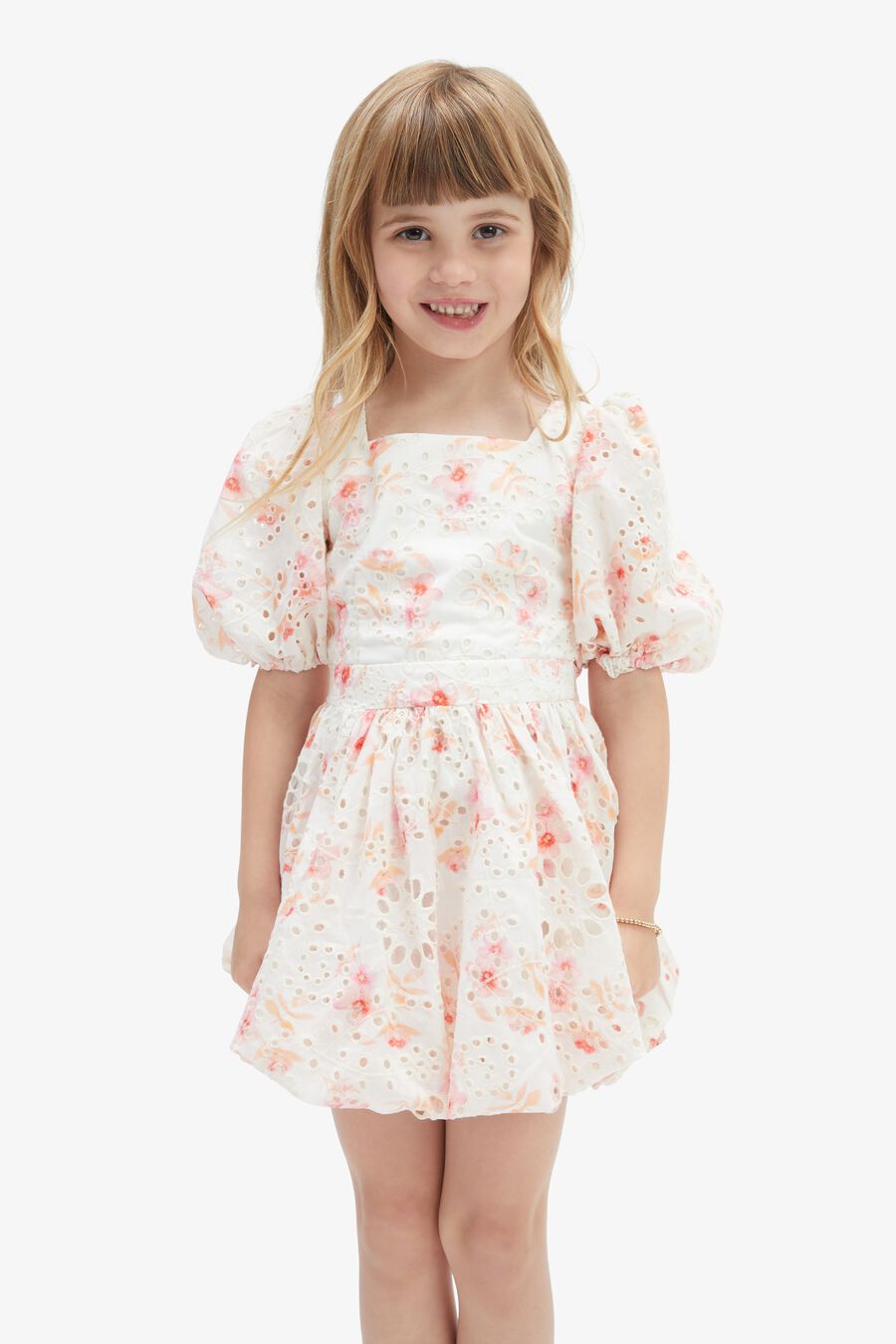 Girls Maddison Floral Mini Dress