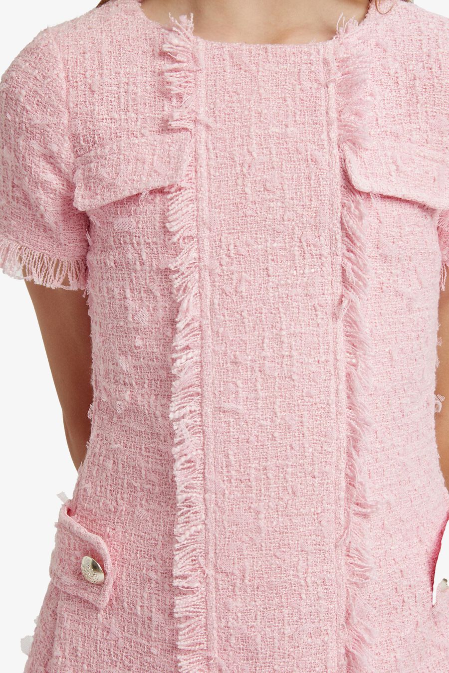 Girls Sutton Boucle Dress