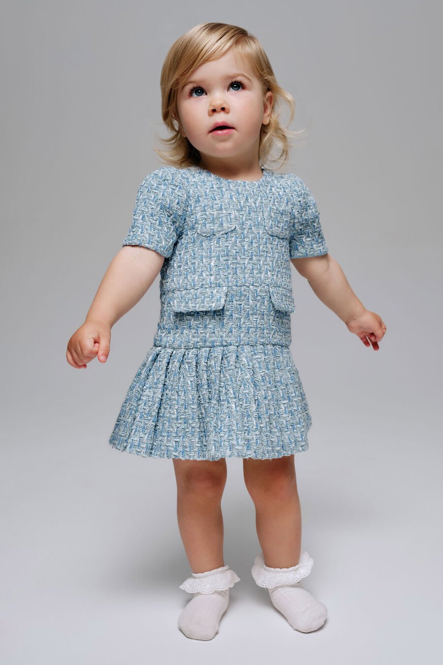 Baby Shiloh Boucle Dress