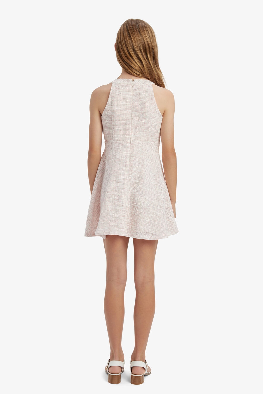 Girls Roma Boucle Dress