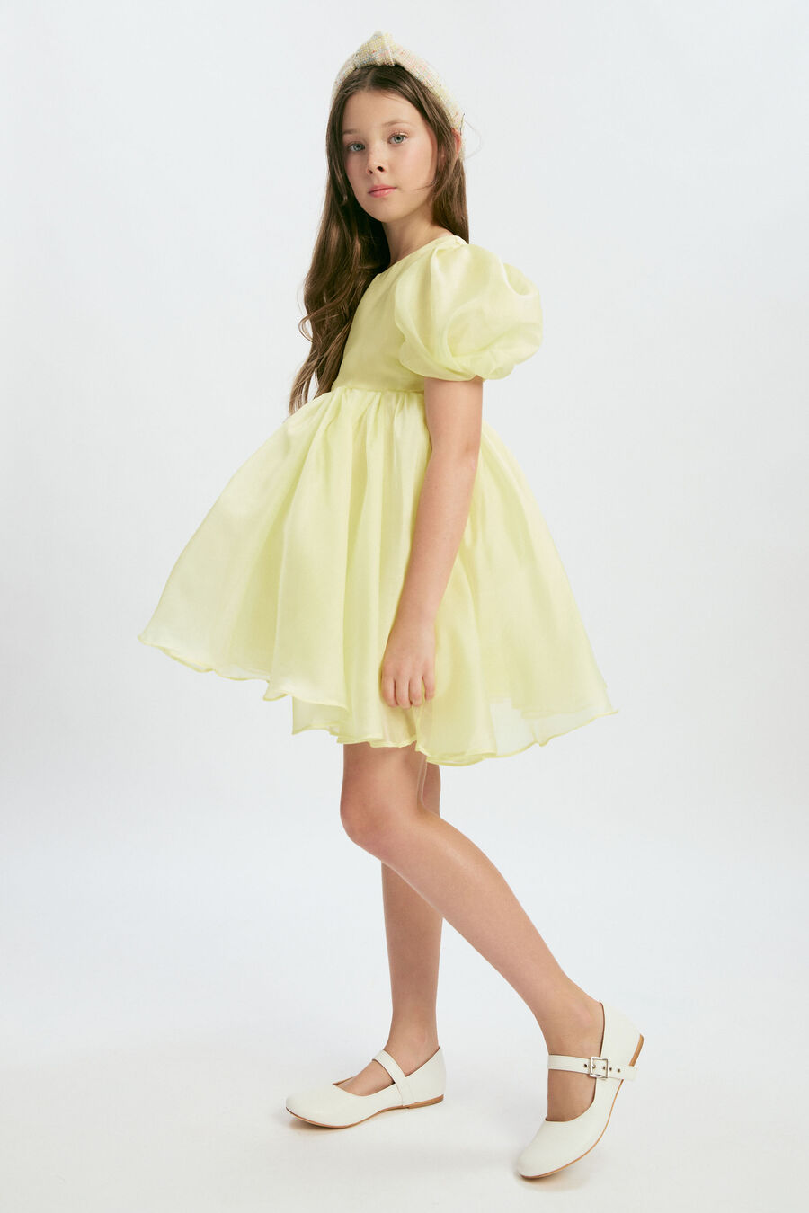 Girls Juliet Organza Mini Dress