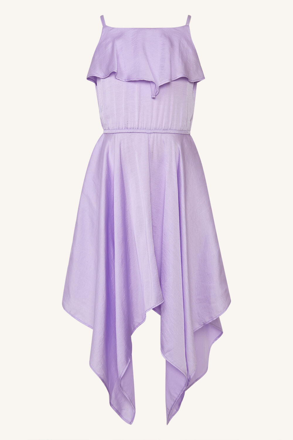 ADDY HANKY DRESS in colour LILAC CHIFFON