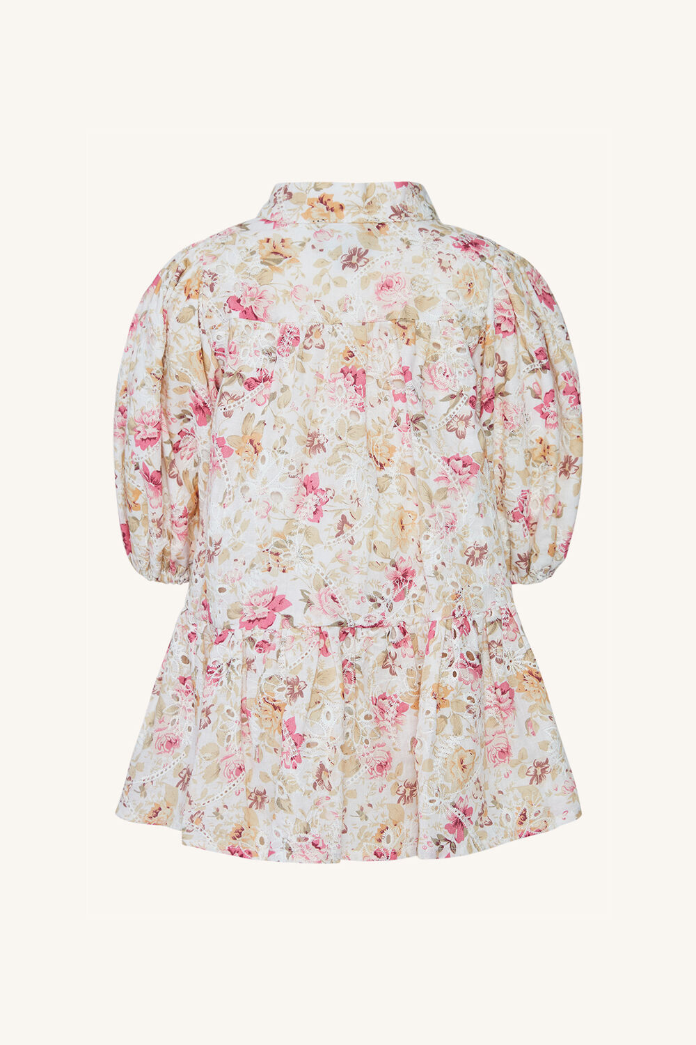 BABY GIRL ASHA MINI SHIRT DRESS in colour ROSE TAN