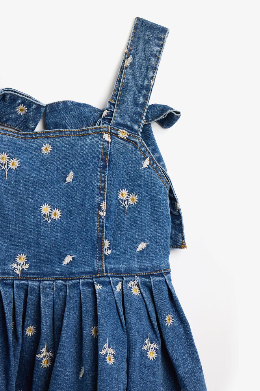 Girls Catalina Daisy Denim Dress