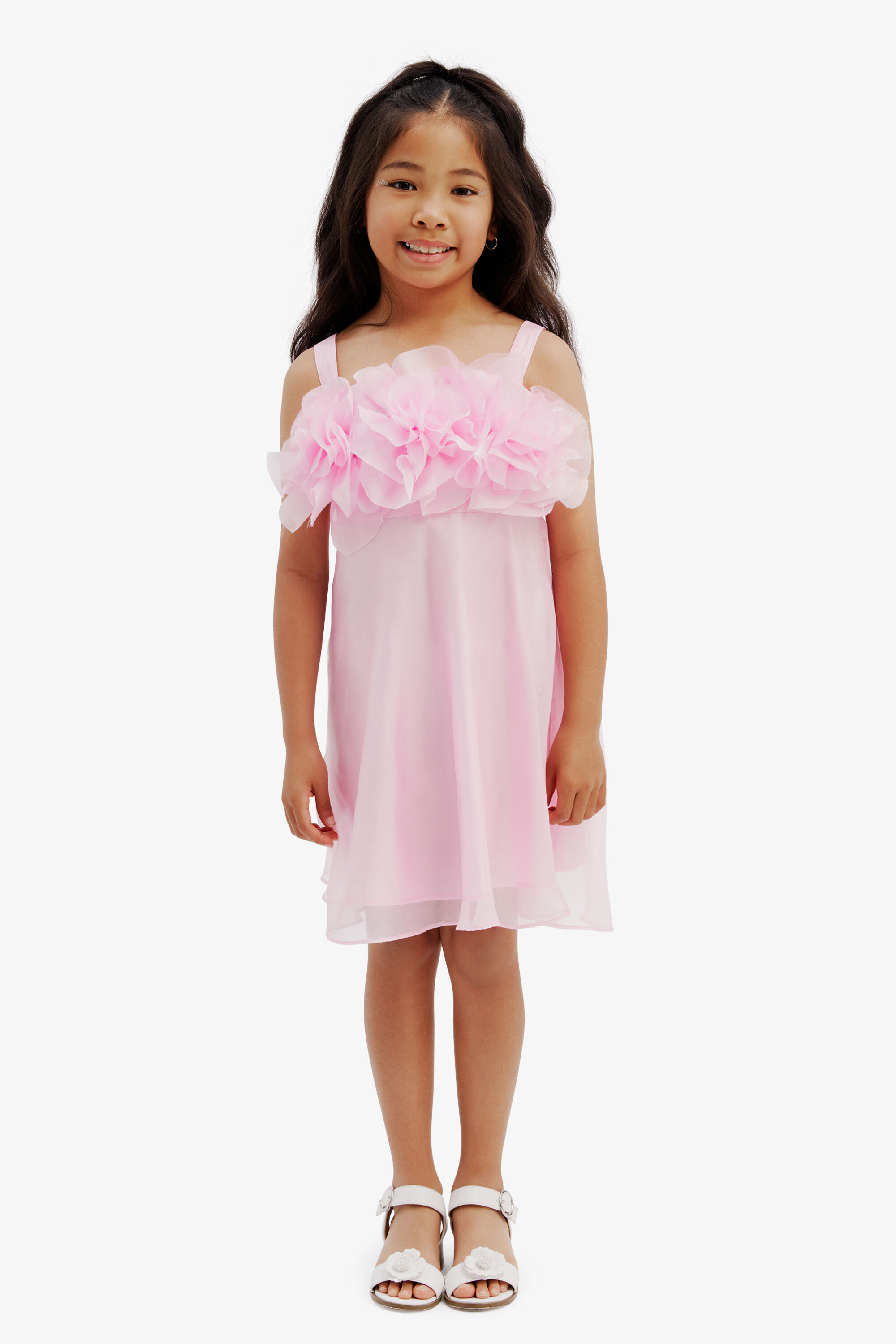 Pink dress junior website hotsell