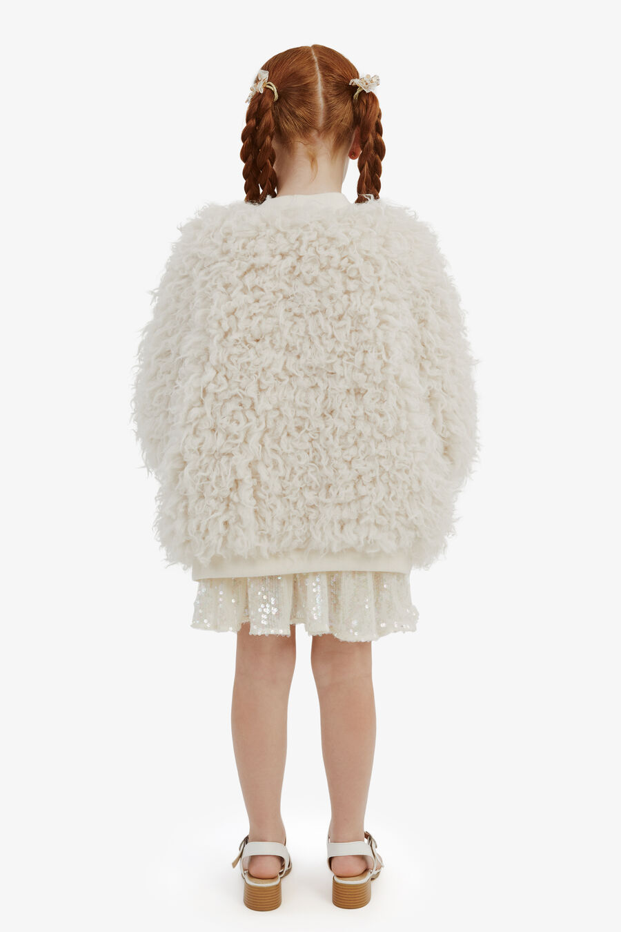 Girls Jessie Fluffy Cardi