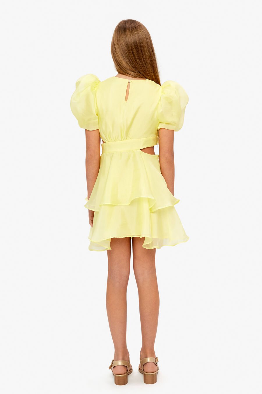 Girls Enya Organza Mini Dress