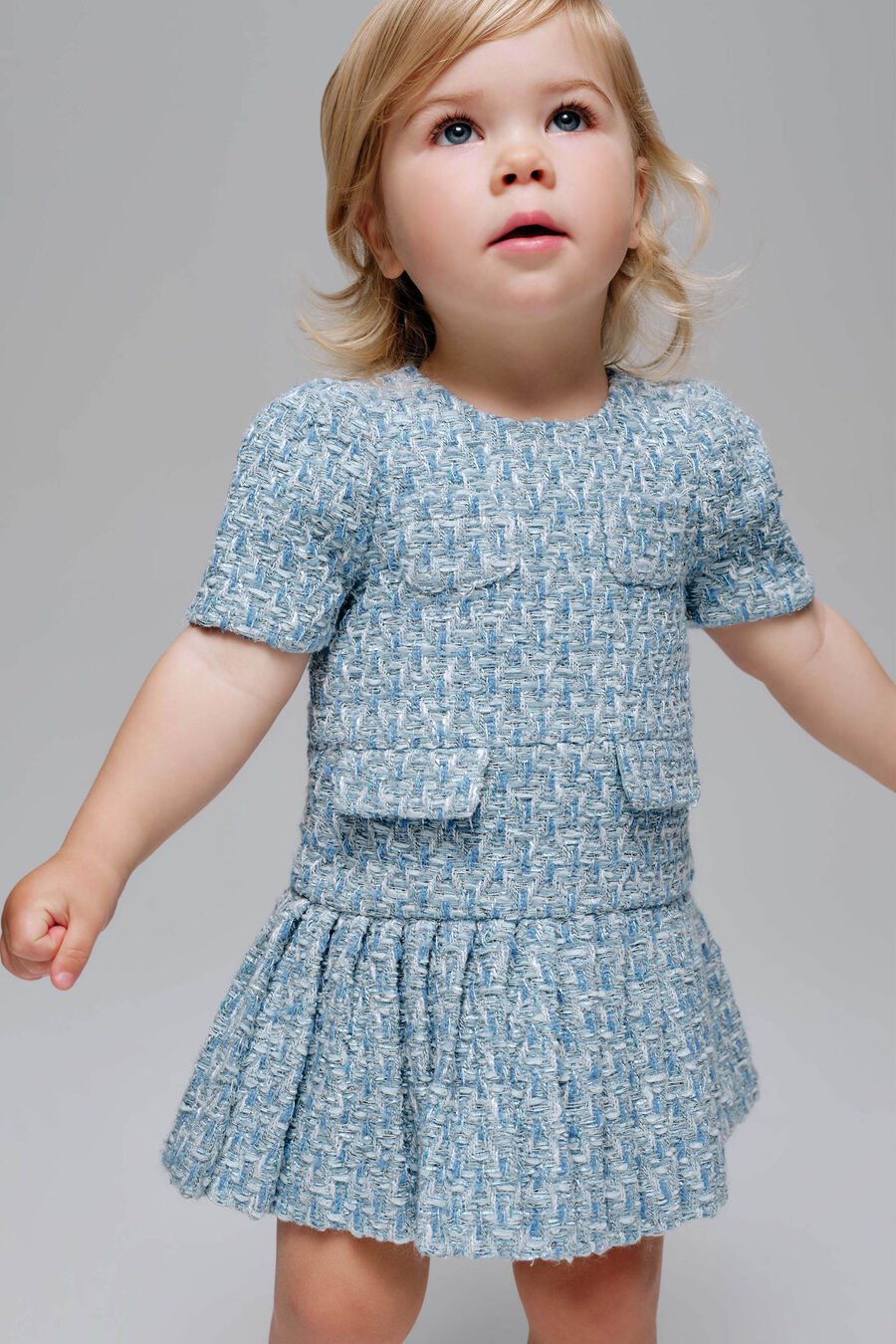 Baby Shiloh Boucle Dress