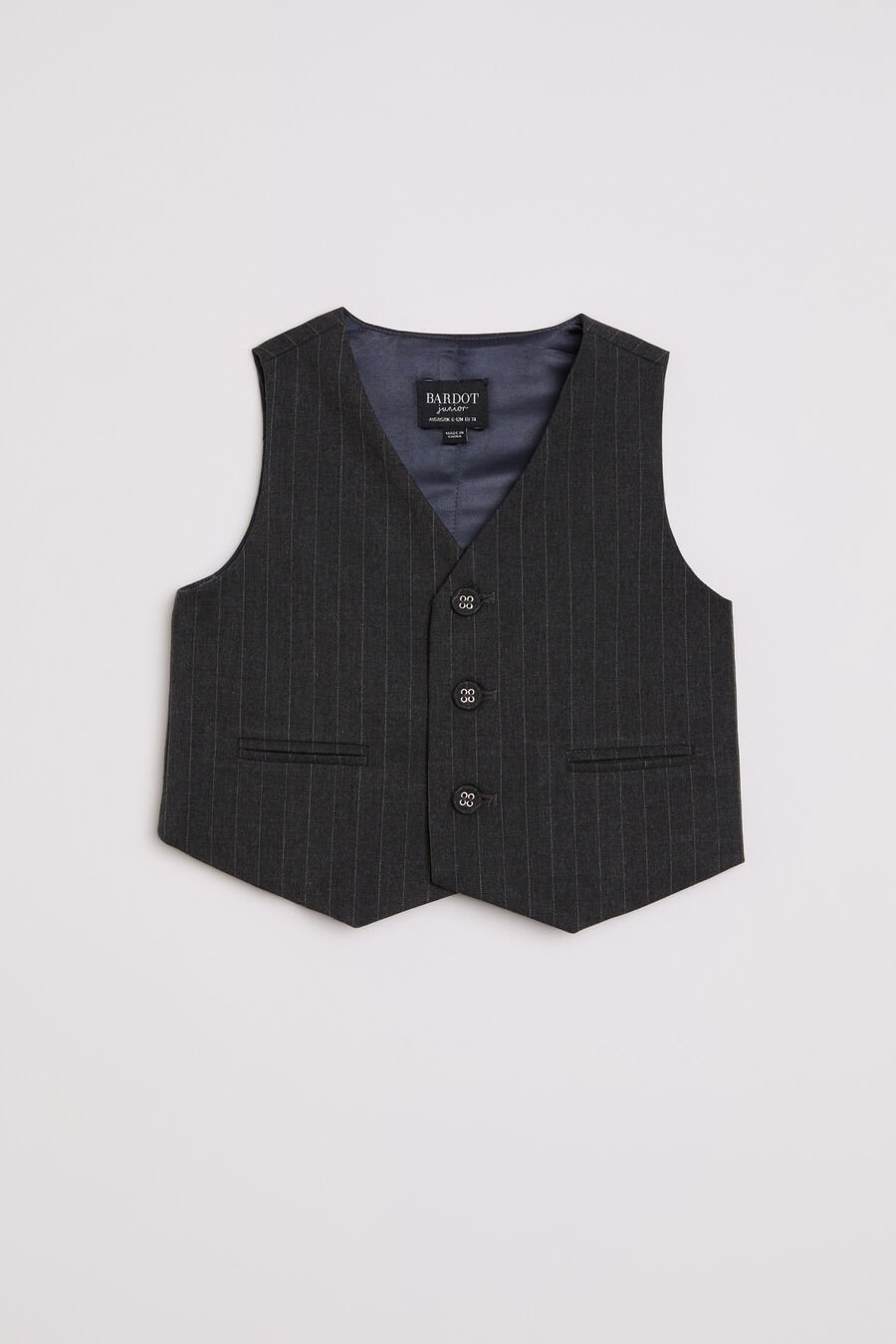 Baby Boy Charles Pin Stripe Vest