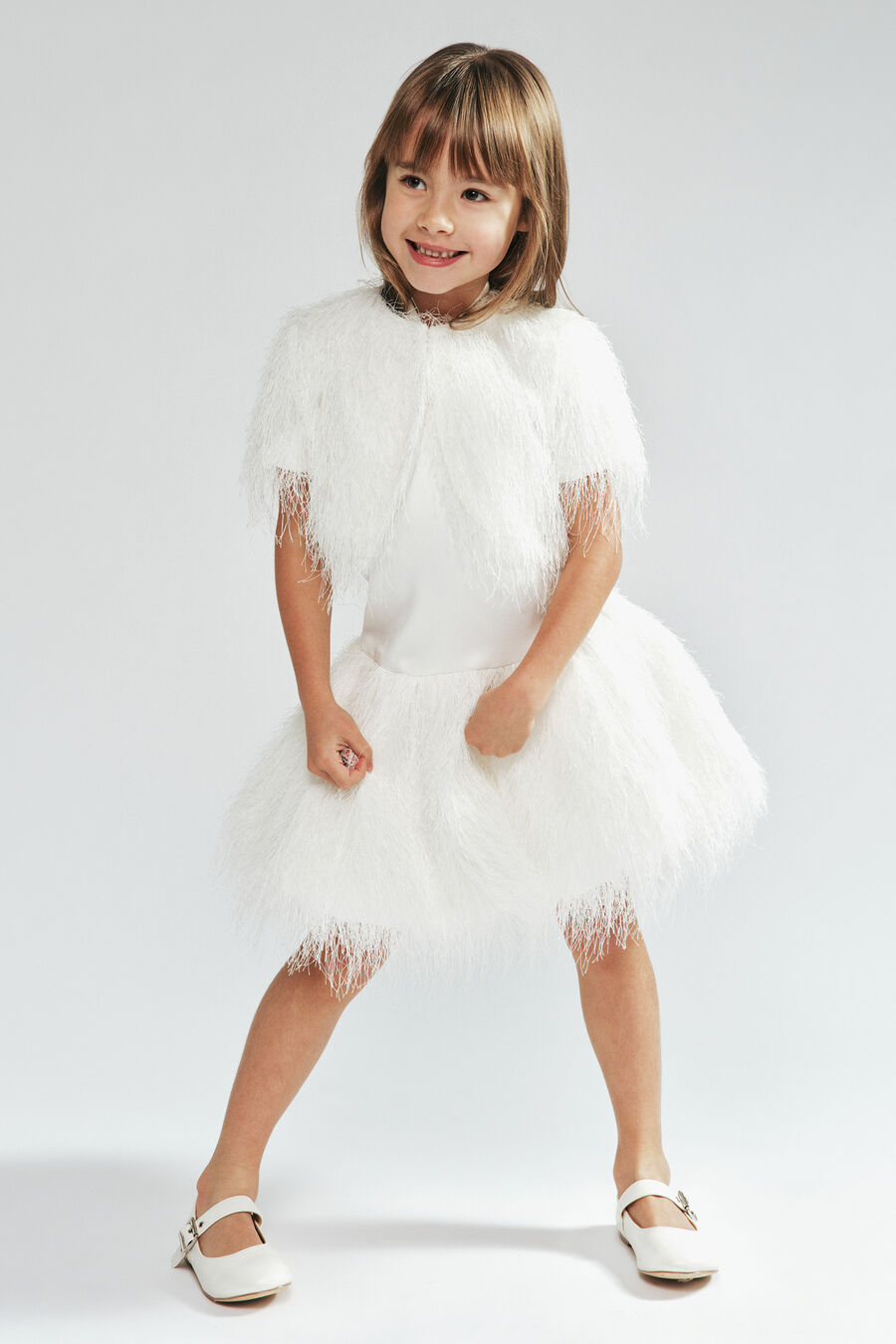 Girls Tayna Fringe Bolero