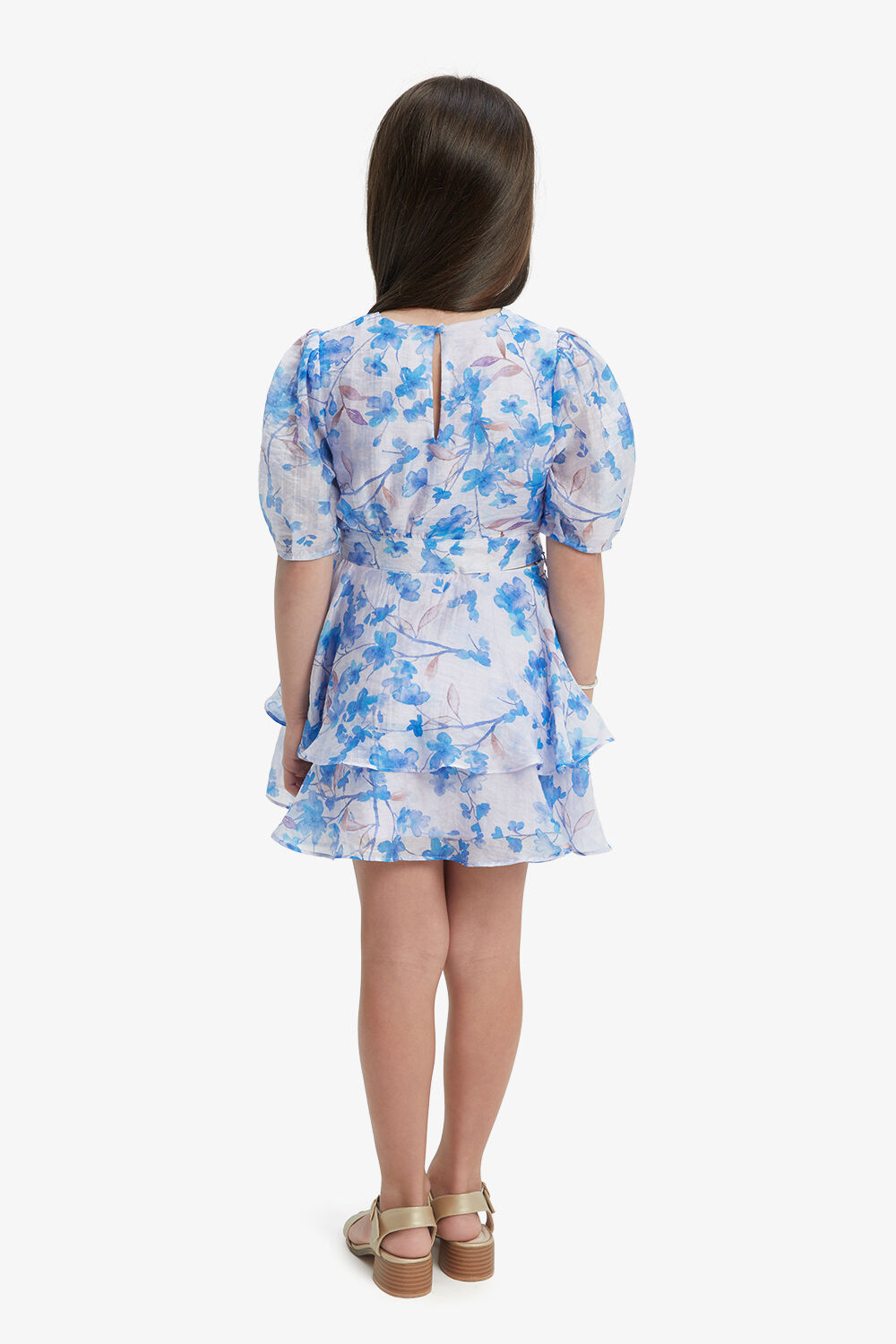 CARLY MINI DRESS in colour BLOSSOM