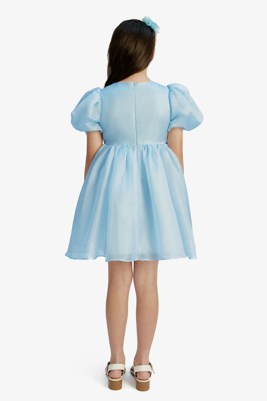 Girls Juliet Organza Mini Dress