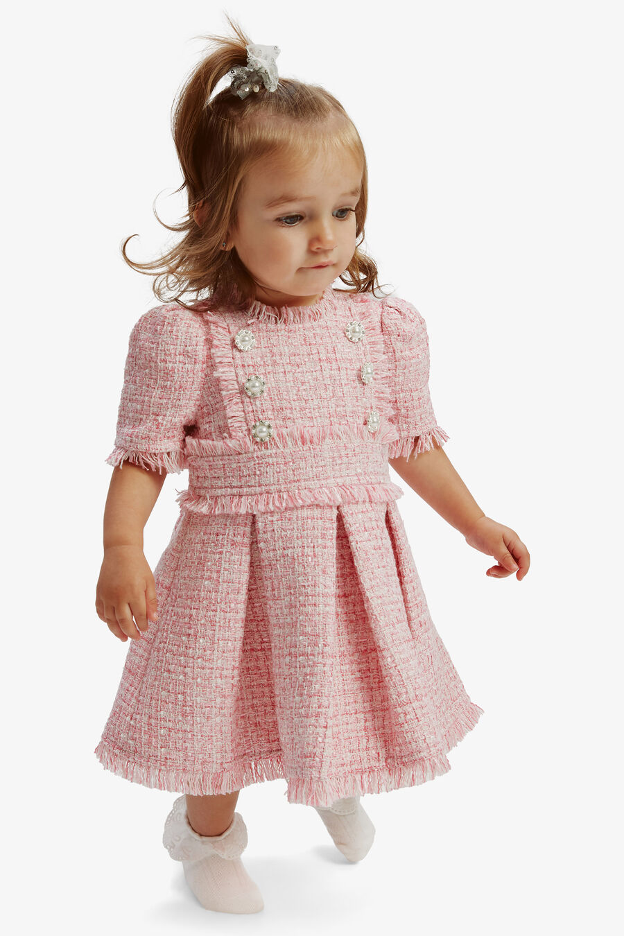 Baby Girl Brielle Boucle Dress
