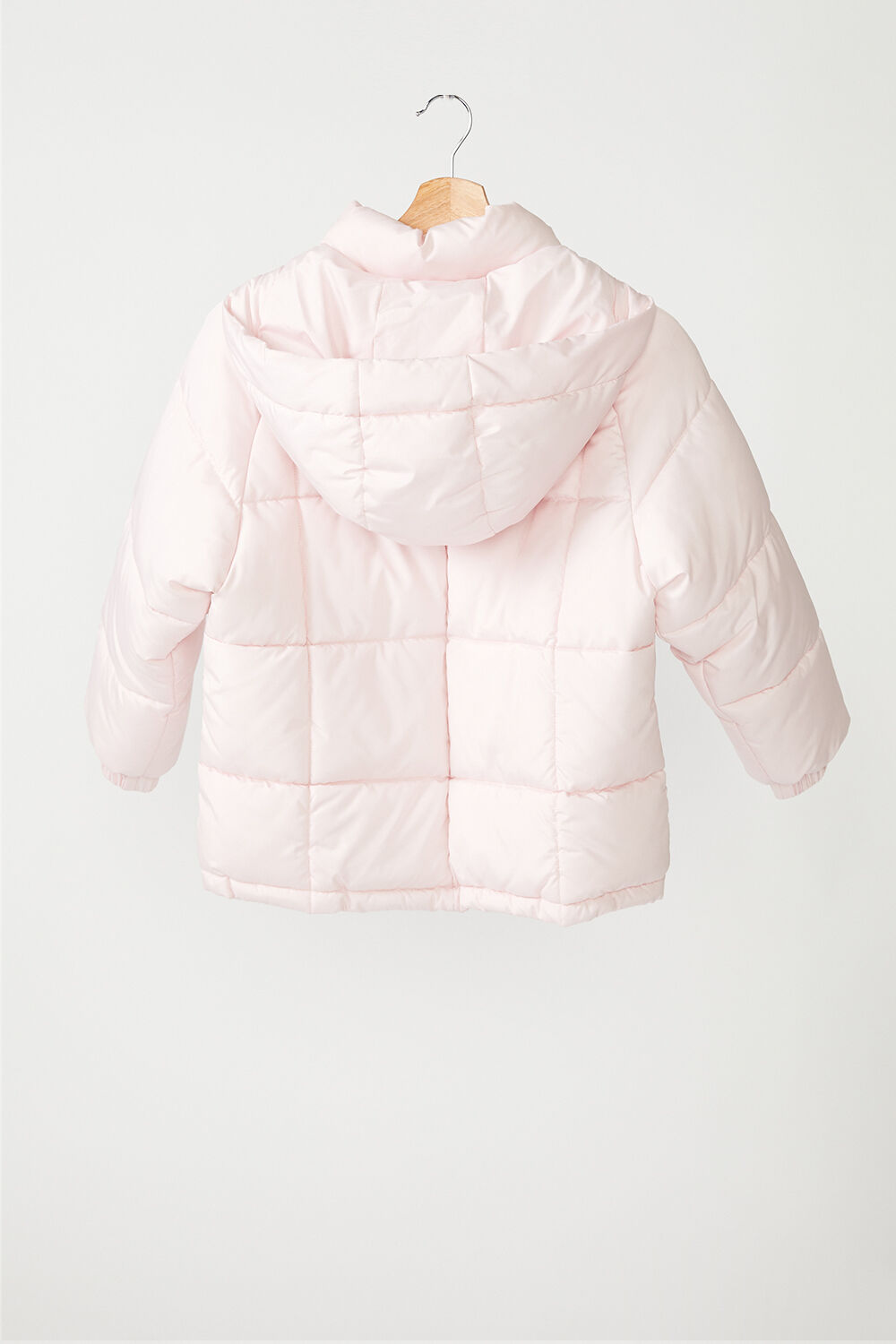 GIRLS MEIKA PUFFER JACKET in colour PEACH BLUSH
