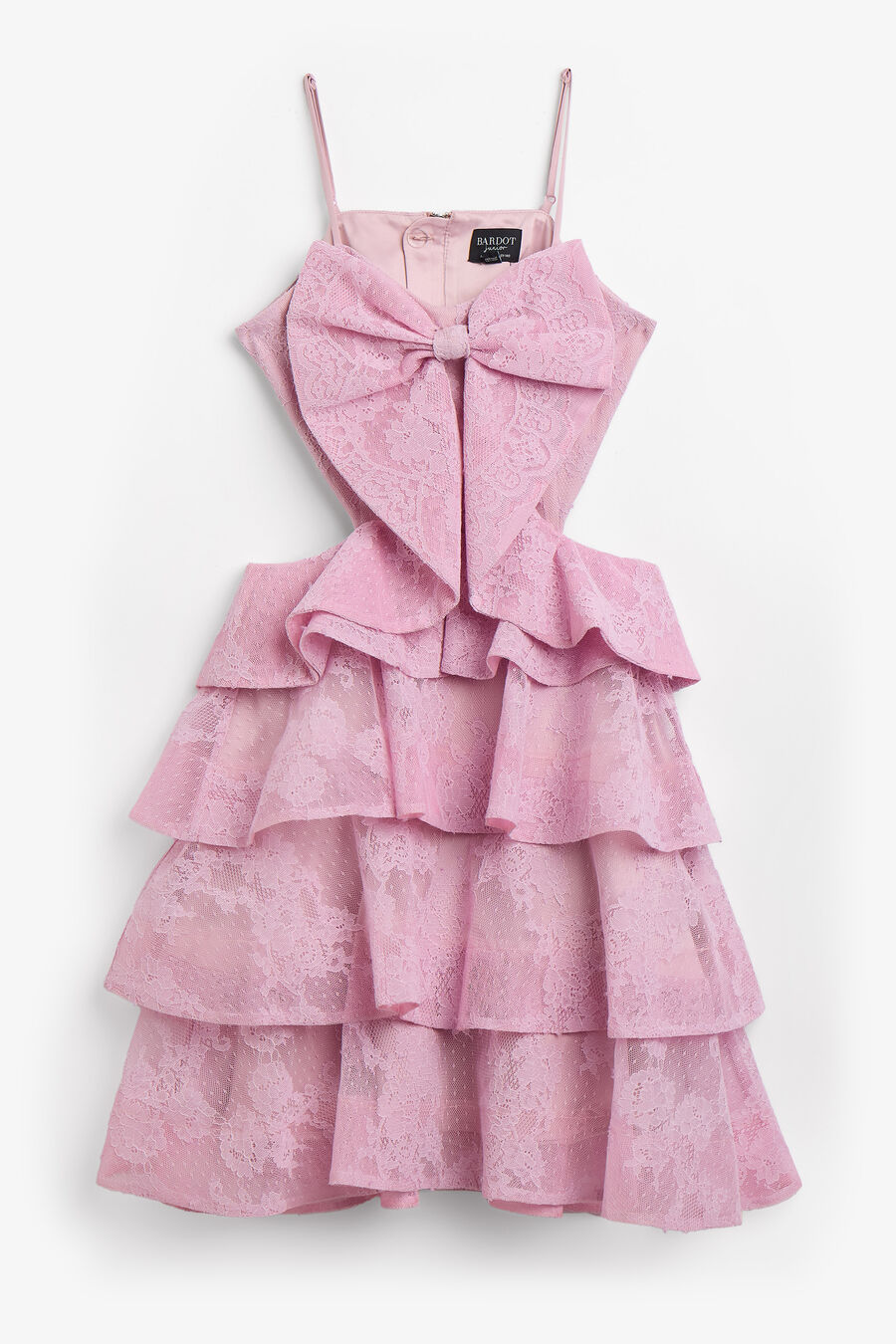 Girls Tulip Lace Midi Dress