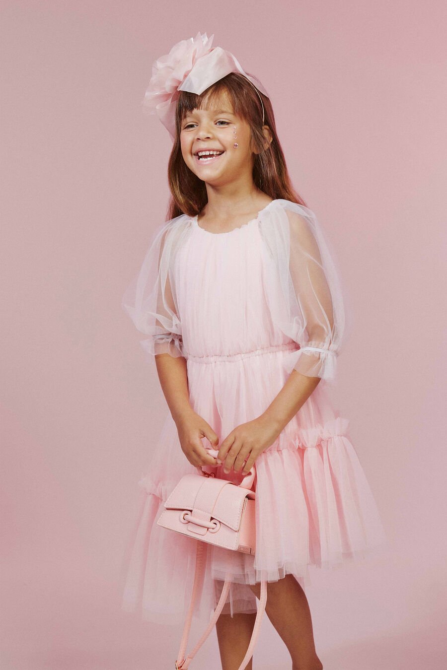 Girls Siara Ombre Tulle Gown