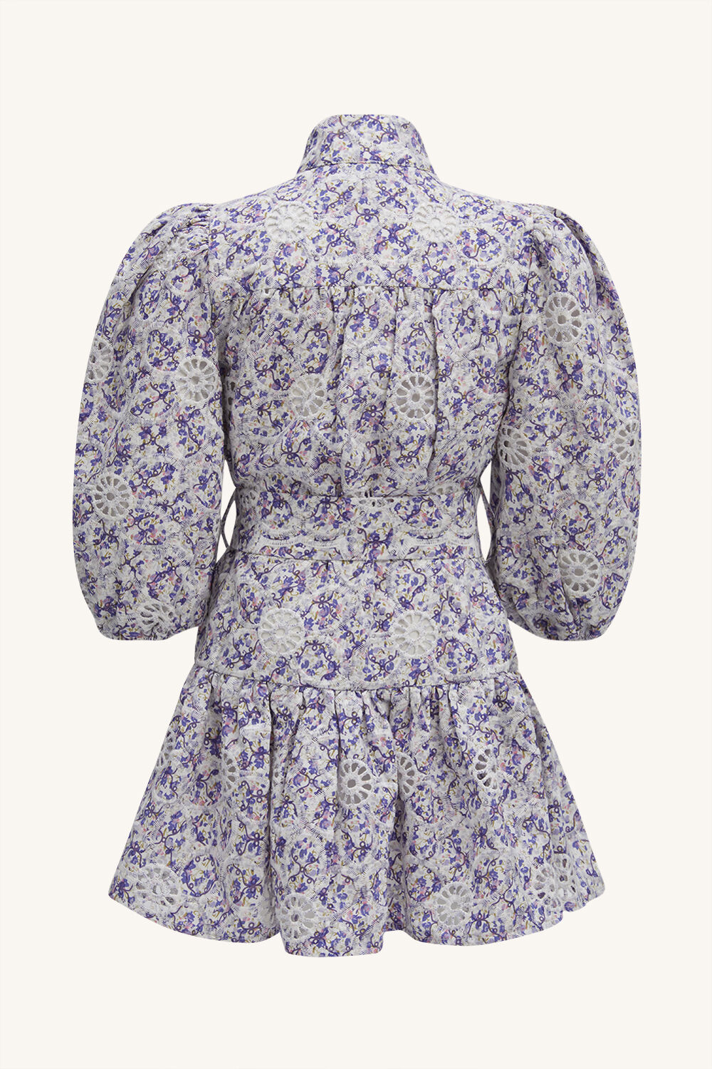 VIOLET MINI SHIRT DRESS in colour STAR WHITE