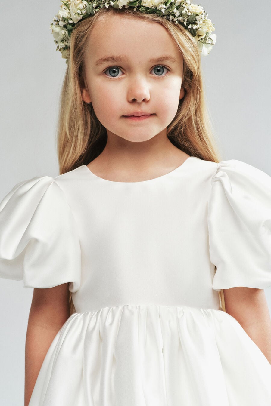 Girls Taylin Satin Dress