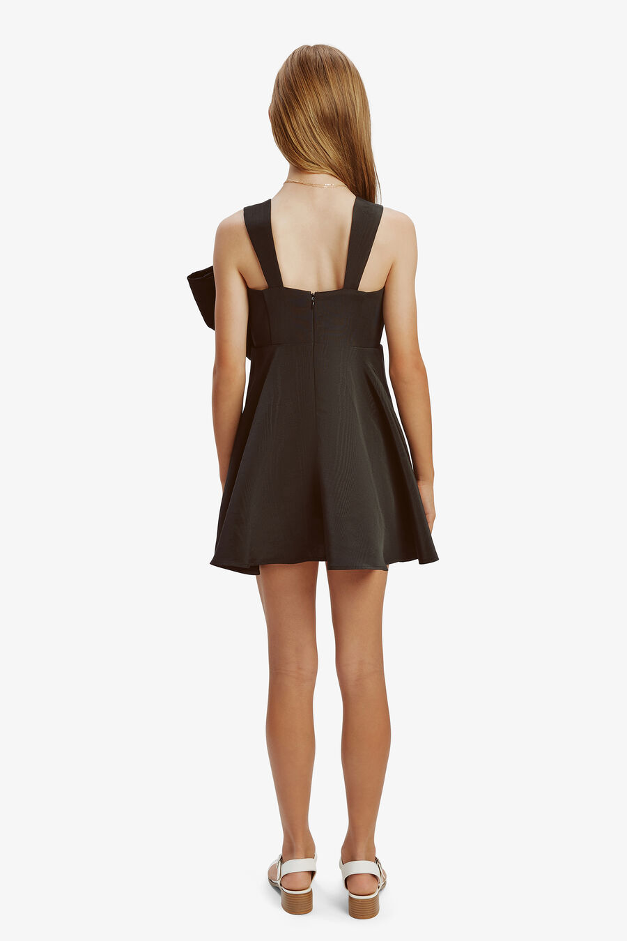 Girls Stefania Mini Bow Dress
