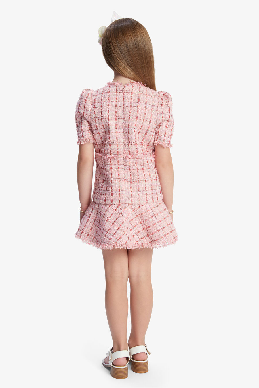 Girls Ruby Boucle Dress