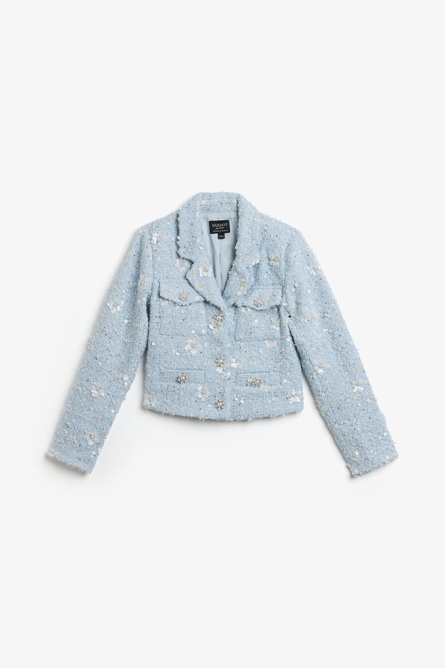 Girls Yve Sequin Boucle Blazer