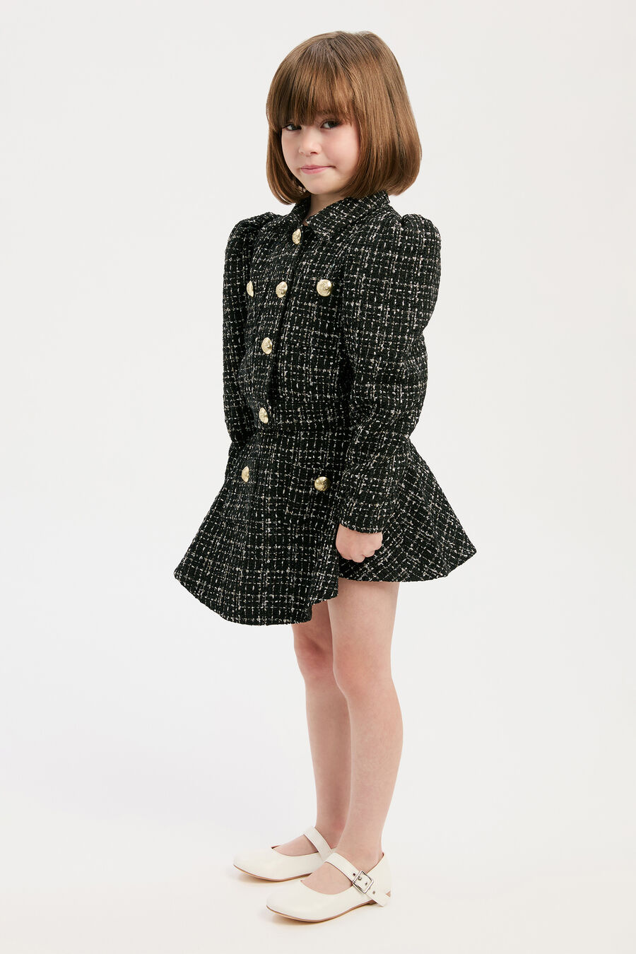 Girls Pheobe Boucle Skirt