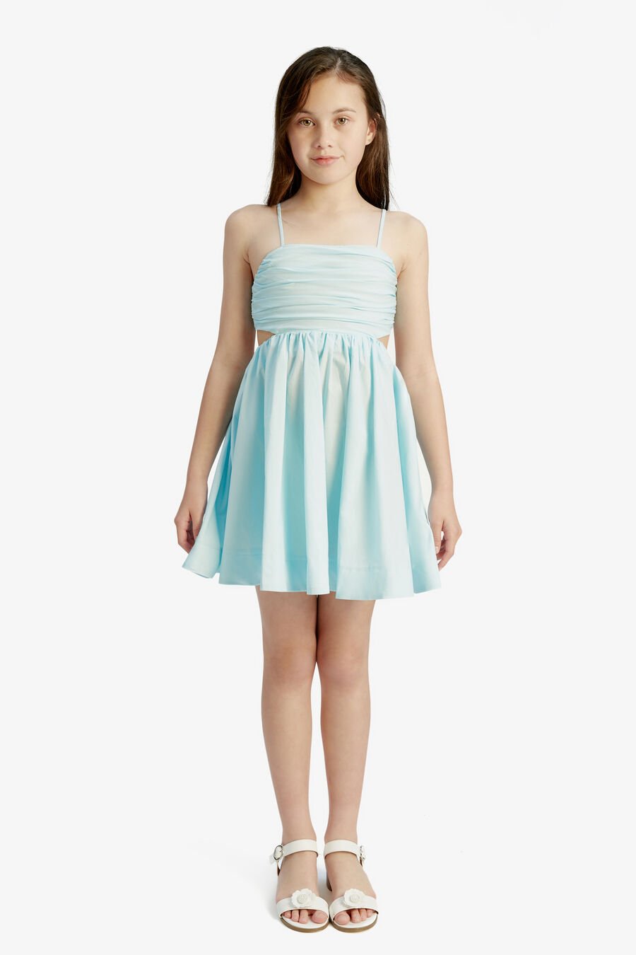 Girls Zarela Poplin Dress