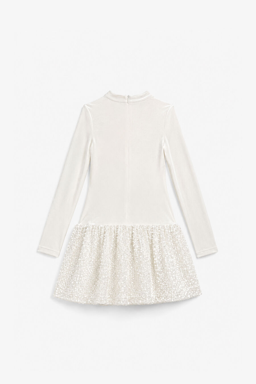 Girls Andi Velour Bubble Dress