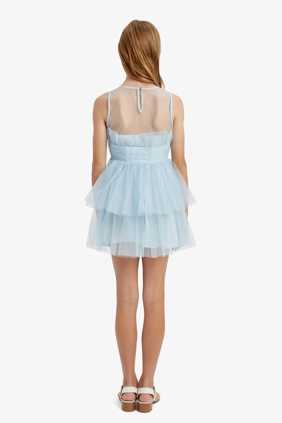 Girls Fallon Tulle Mini Dress