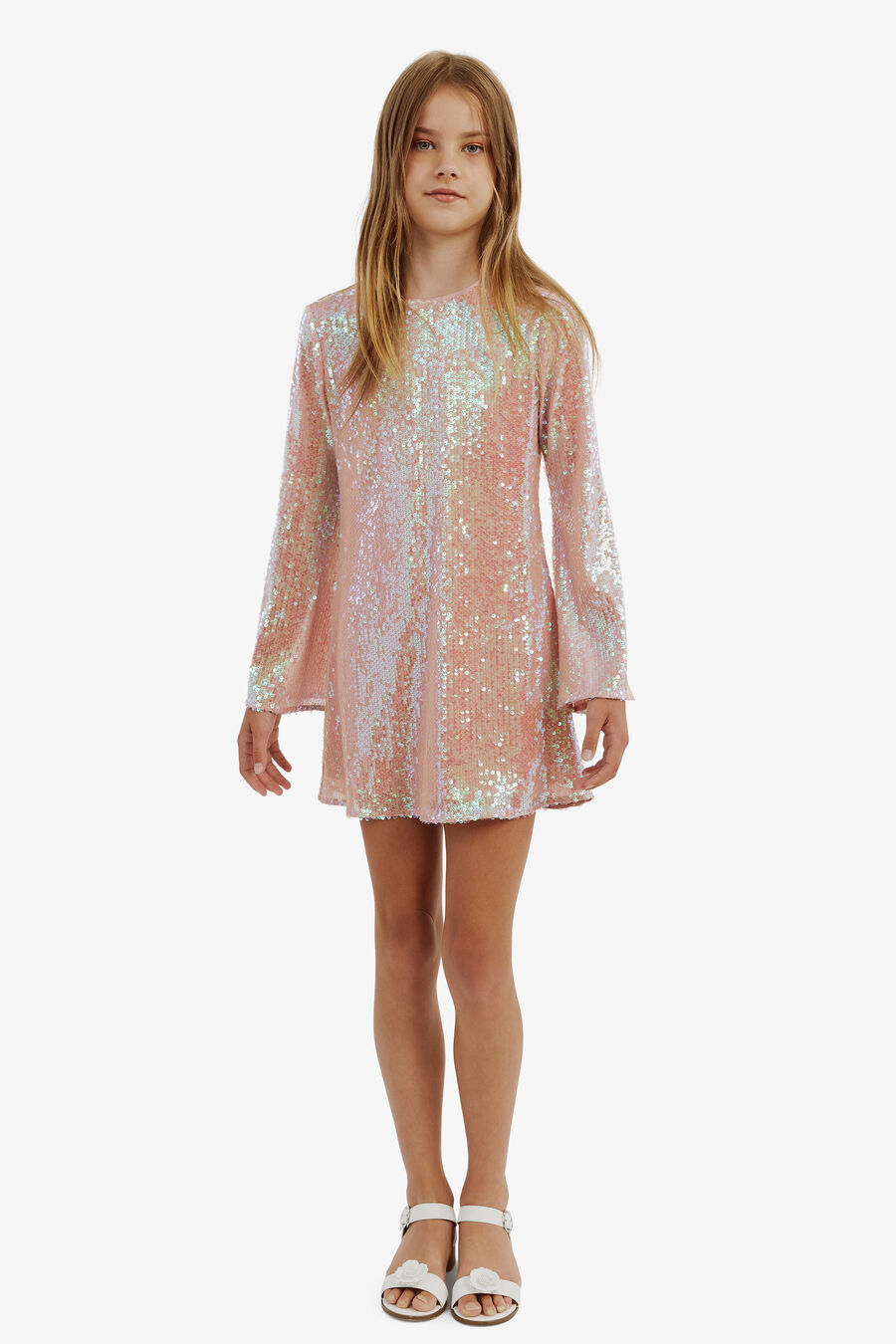 Girls Margot Sequin Dress