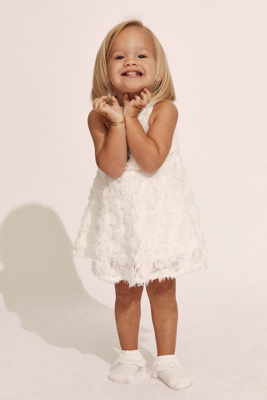 Baby Lizelle Rosette Dress