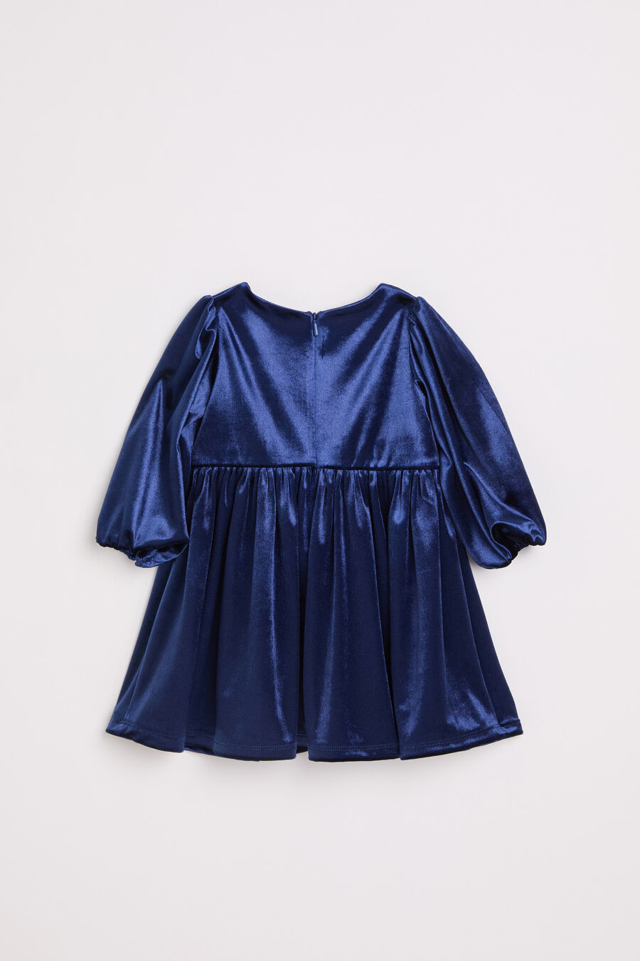 BABY GIRL LINDSEY VELOUR DRESS