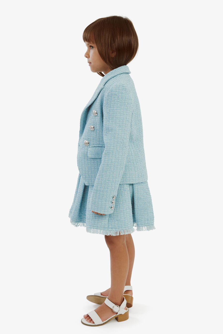 Girls Roma Boucle Blazer